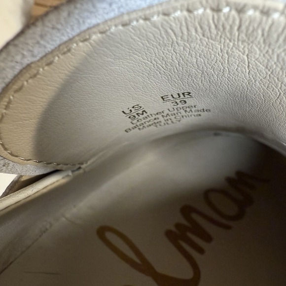 Sam Edelman Women's Tully Lug Sole Loafers In Modern Ivory New size 9M - Picture 14 of 14